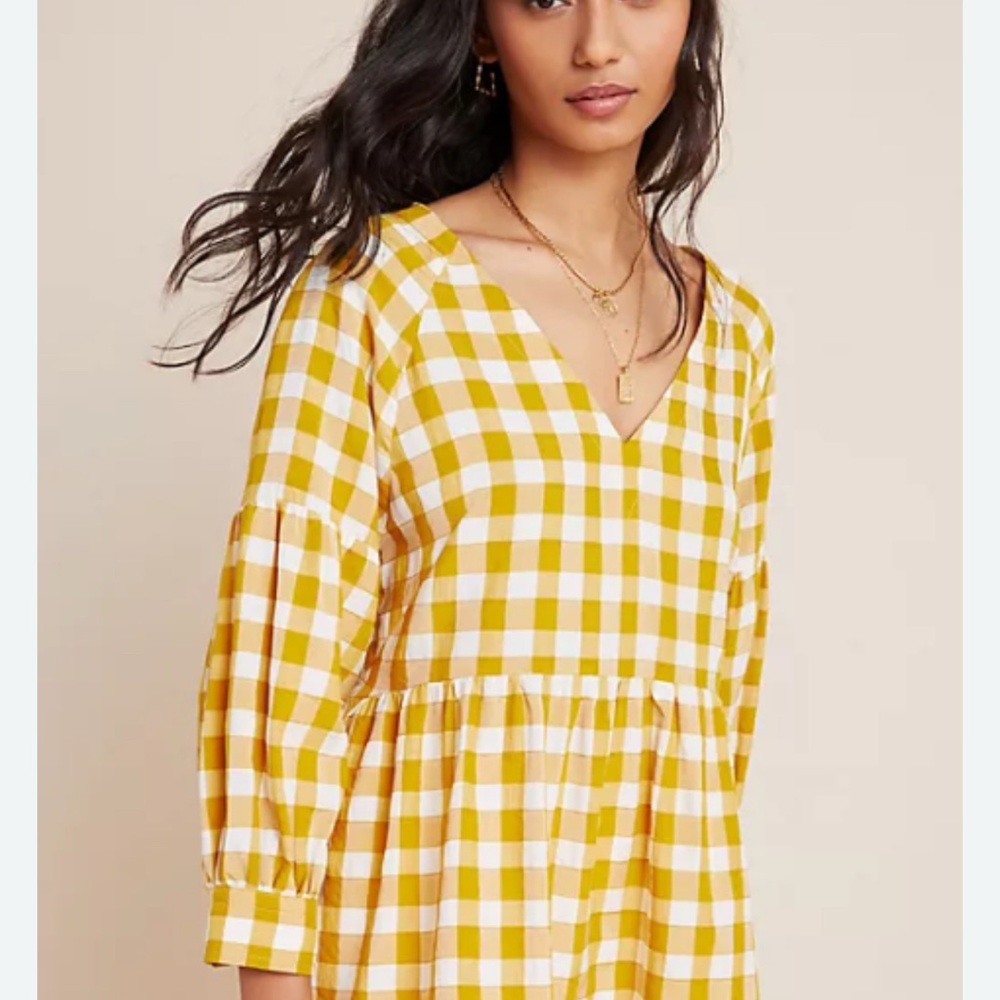 NWT Anthropologie  Maeve April Babydoll Blouse Women's Top size M new with tags